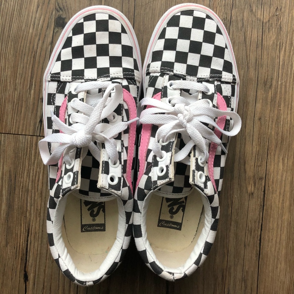 VANS x Duvin Design Filthy Flamingo Shoes
